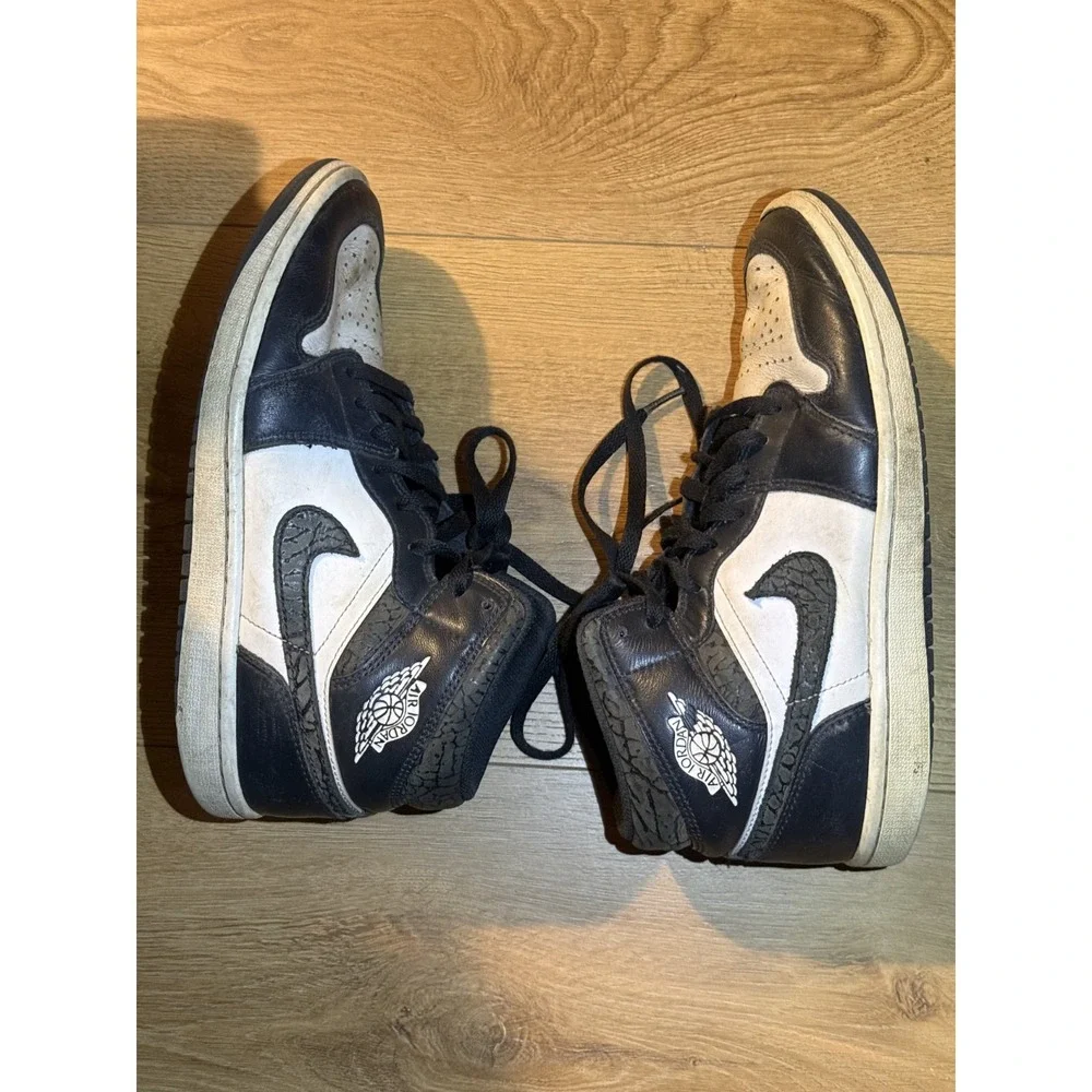 Size 8 - Air Jordan 1 SE Mid Panda Elephant - No box - Men's